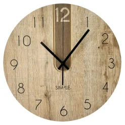 inny Zegar do kuchni 3D rustykalny JOSEPH 36 cm