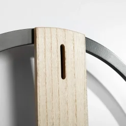 Zegary|inny Zegar na ścianę czarno-brązowy 50 cm