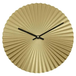 inny Zegar na ścianę nowoczesny złoty 30 cm