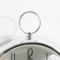 Zegary|inny Zegar na ścianę srebrny 35 cm