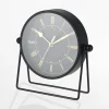 inny Zegar stojący czarny 19,5x18,5 cm