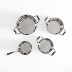 Garnki, Patelnie I Pokrywki|inny Zestaw 4 garnków na indukcję i gaz SAUL