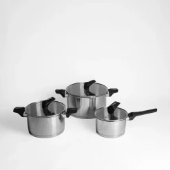 inny Zestaw 3 garnków ze stali nierdzewnej TRESO