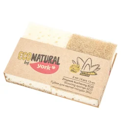 Zestaw 2 gąbek ekologicznych do zmywania