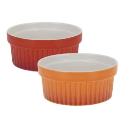 Formy, Naczynia I Akcesoria Do Pieczenia| Zestaw 2 kokilek do zapiekania 290 ml MIX