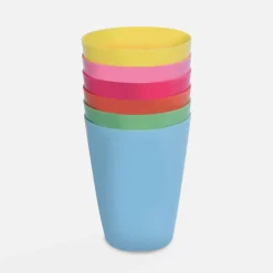 inny Zestaw 6 kubków plastikowych 270 ml