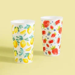 inny Zestaw 2 kubków plastikowych 650 ml