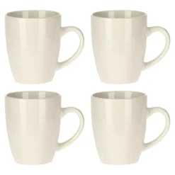 Zestaw 4 kubków porcelanowych 200 ml