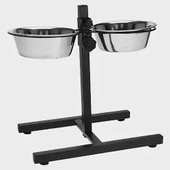 Produkty Dla Zwierząt|inny Zestaw 2 misek dla psa na stojaku