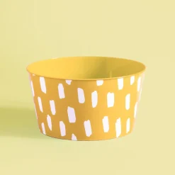 Grill I Piknik|inny Zestaw 4 misek plastikowych żółty 750 ml