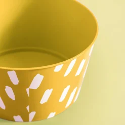 Grill I Piknik|inny Zestaw 4 misek plastikowych żółty 750 ml