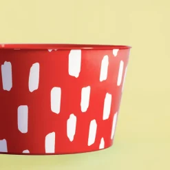 Pudełka I Pojemniki Do Przechowywania|Grill I Piknik|inny Zestaw 4 misek plastikowych czerwony 750 ml