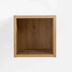 inny Zestaw 3 półek wiszących do łazienki dąb artisan LADAMA