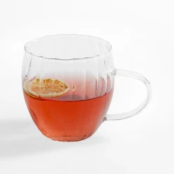 inny Zestaw 2 szklanek ryflowanych 350 ml