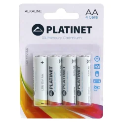 Baterie|PLATINET S.A. Zestaw baterii alkalicznych PLATINET LR06/AA - 4 szt.
