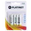 PLATINET S.A. Zestaw baterii alkalicznych PLATINET LR03/AAA - 4 szt.
