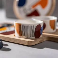 Miski, Patery I Półmiski|inny Zestaw do serwowania z talerzem i 2 miseczkami