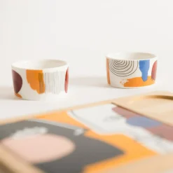 Miski, Patery I Półmiski|inny Zestaw do serwowania z talerzem i 2 miseczkami