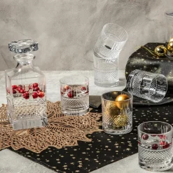 Zestaw do whisky BOHEMIA PRESTIGE ELEGANTE, 7 el.