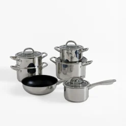 inny Zestaw garnków z patelnią na gaz i indukcję GRANDE 10 el.