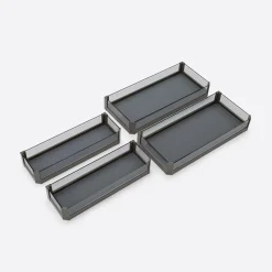 Systemy Cargo|VORTUNG Zestaw koszy do cargo podblatowego, 60 cm, highclass grey