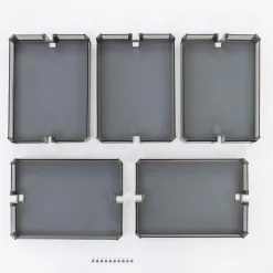 Systemy Cargo|VORTUNG Zestaw koszy do cargo wysokiego, 40 cm, highclass grey