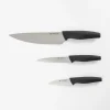 Noże I Deski Do Krojenia| Zestaw noży kuchennych ASPIRO, 3 szt.