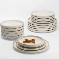 Serwisy Obiadowe|inny Zestaw obiadowy glamour CARLA, 18 el.