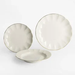 inny Zestaw obiadowy glamour PERLA, 18 el.