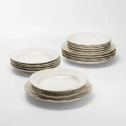 inny Zestaw obiadowy glamour PERLA, 18 el.