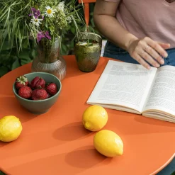 Zestaw ogrodowy czerwony PEONY