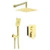 Deante Zestaw prysznicowy podtynkowy mieszacz typu BOX złoty ALPINIA
