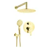 Deante Zestaw prysznicowy podtynkowy NAC Z9QP złoty połysk ARNIKA