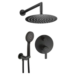 Umywalki I Baterie|Umywalki I Baterie|Deante Zestaw prysznicowy podtynkowy NAC N9QP nero ARNIKA