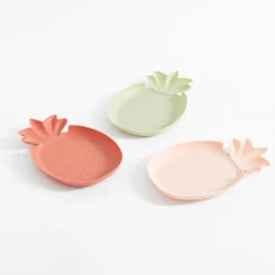 Grill I Piknik|inny Zestaw talerzy w kształcie ananasa 3 szt.