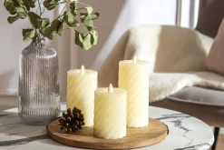 Zestaw świec LED dekoracyjne, 3 sztuki