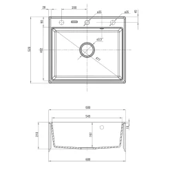 Deante Zlewozmywak ANDANTE ZQN 2103