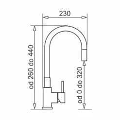 Zlewozmywaki|ZHEF Zlewozmywak APOLLO 65x50 cm z baterią HERA + syfon black edition