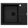 Deante Zlewozmywak granitowy z ociekaczem czarny ANDANTE
