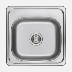 inny Zlewozmywak stalowy z baterią VITA 47,5x47,5 cm