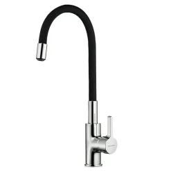 PYRAMIS POLSKA SPÓŁKA Z OGRANICZONĄ ODPOWIEDZIALNOŚCIĄ Zlewozmywak ZEFIR z baterią HERA volcano 79x50 cm + Pyra Clean