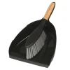 Zmiotka i szufelka czarna BAMBUS