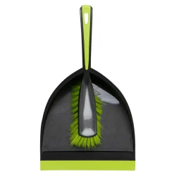 Akcesoria Do Sprzątania| Zmiotka i szufelka limonka